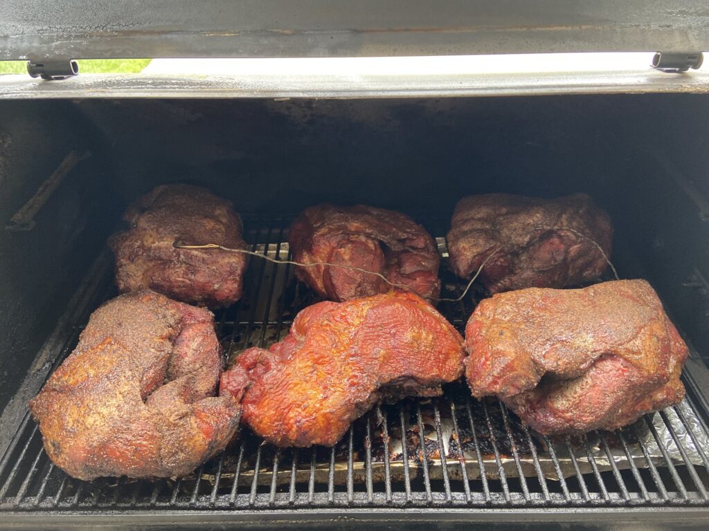 How long to smoke a pork butt at 225
