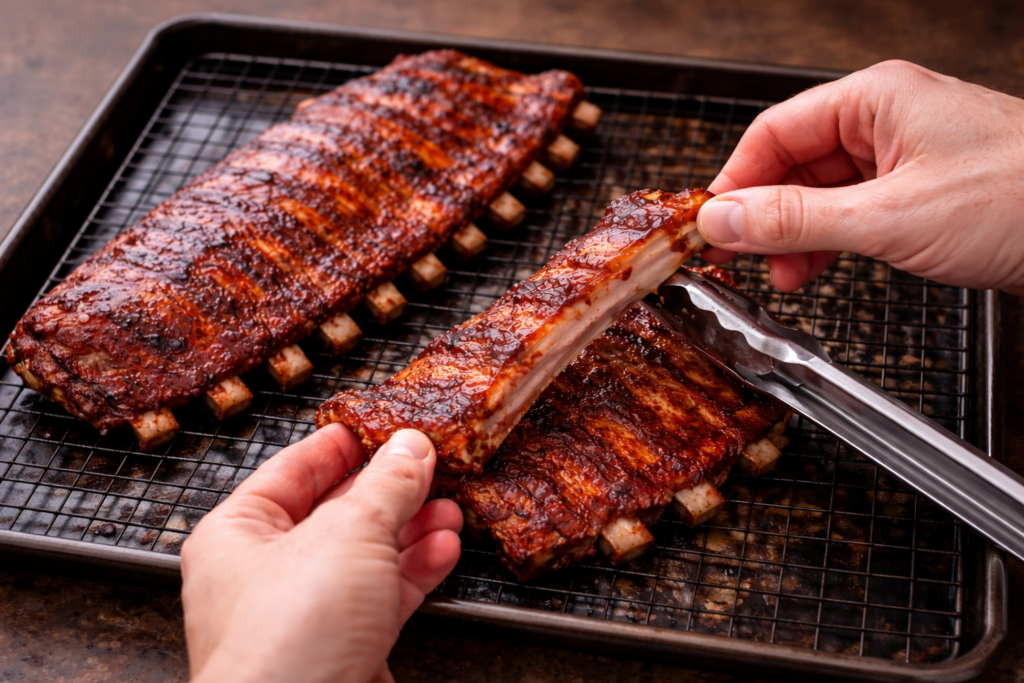 How to tell when ribs are done