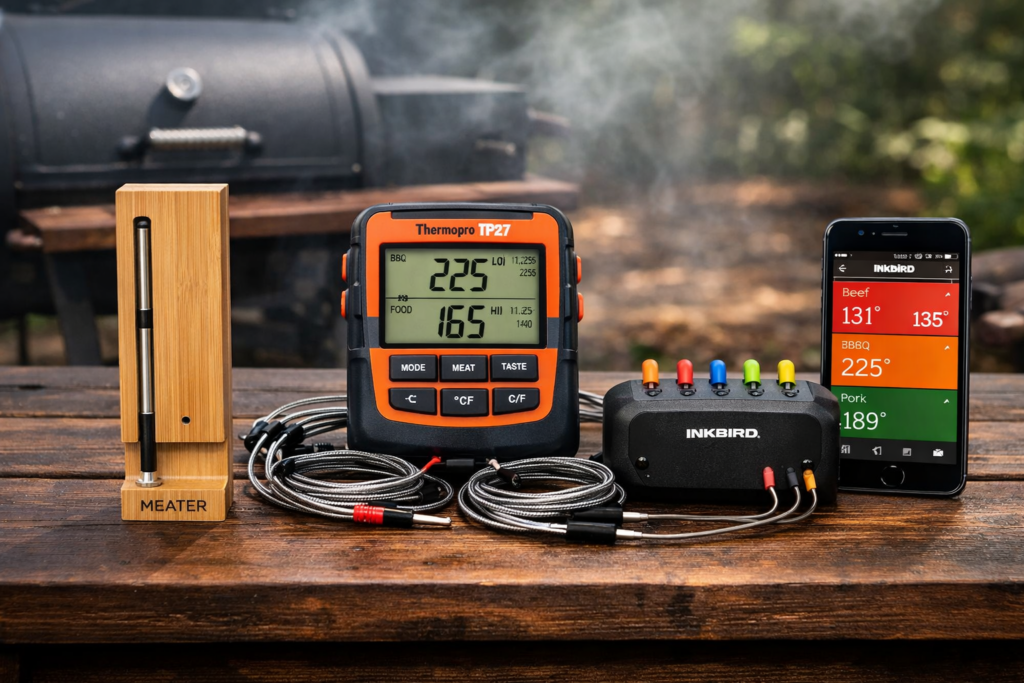 Best wireless meat thermometer for smoking