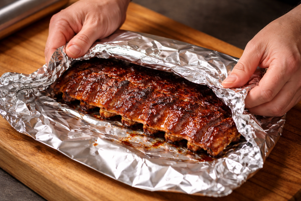 Should you wrap ribs